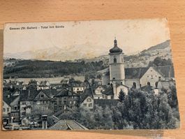 ANTIKE ANSICHTSKARTE GOSSAU ST. GALLEN*********