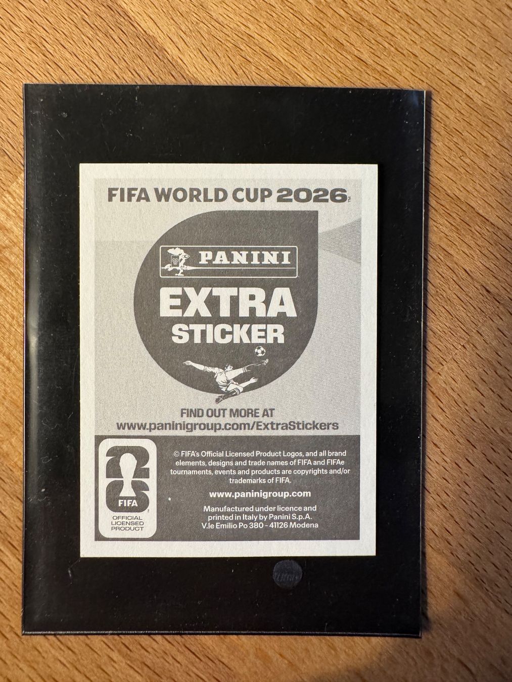 Panini Carte collezionabili: Panini Extra Sticker Ronaldo Gold! – Nuovo e nell'imballaggio originale da Burgdorf venduto da tomaas01 1