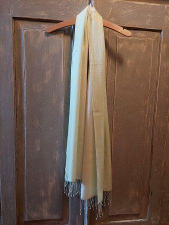 Luxus Schal . mint 48x190