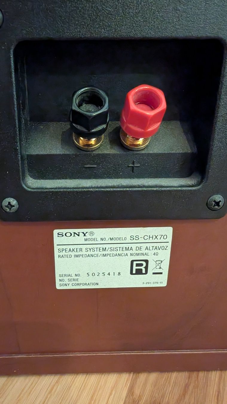 Sony Casse acustiche: Sony SS-CHX70 - Stereo Lautsprecher – Usato da Adliswil venduto da mrossinek 3
