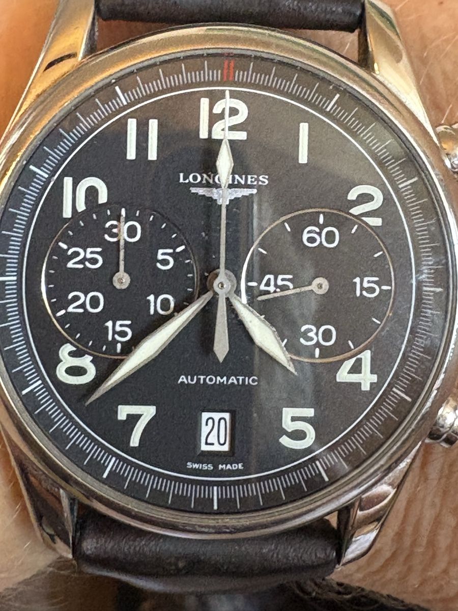 Longines Orologi: Longines Automatik Herren Uhr  – Usato da Murten venduto da Tzaugg 3