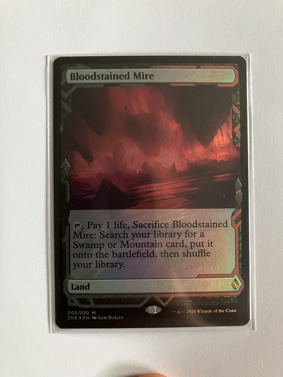 Cartoline: Bloodstained Mire Foil – Usato da luzern venduto da rammdave