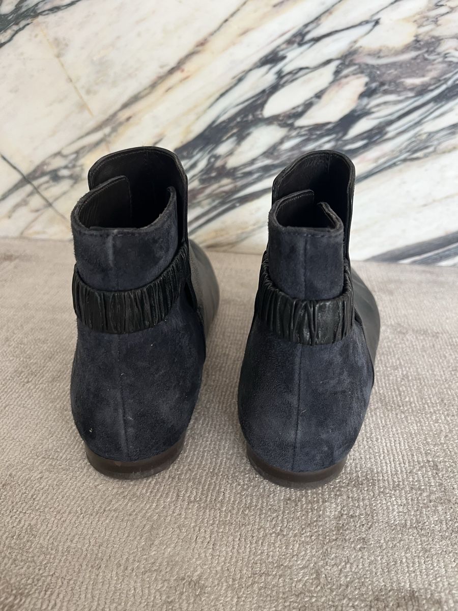 Scarpe da donna: Schwarze Leder Stiefeletten, Grösse 38 – Nuovo (secondo la descrizione) da Zürich venduto da ana.vla 3