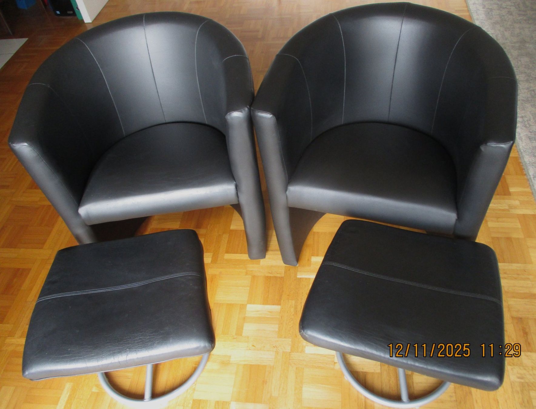 Poltrone: 2 fauteuils club – Usato da Cormondrèche venduto da jcg_z58c