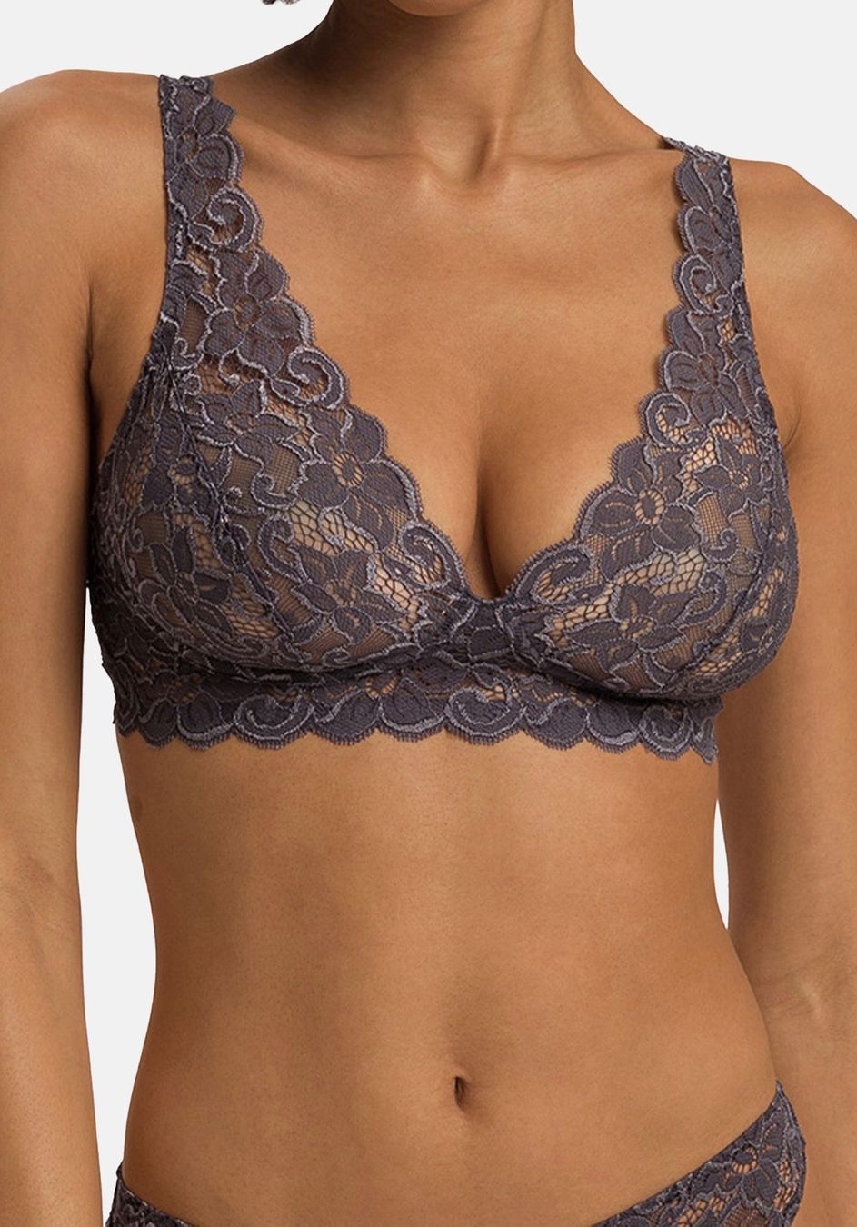 Hanro Sonstige Unterwäsche: Hanro Black Lace Bra, wie NEU – Neu (gemäss Beschreibung) aus Zürich von diva1972 4