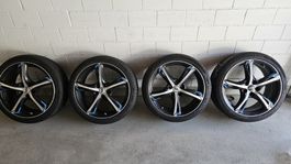 19 Zoll Felgen mit Sommerreifen