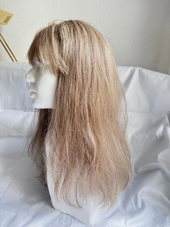 6x5 Lace Front Perücke Aus Echthaar – P10/613 Blond, 220% Dichte, Ohne Kleber (brasilianisches Haar)