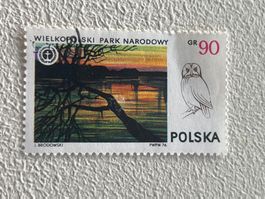 Polen Briefmarke