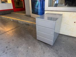 Scrafix Büro Metsl Korpus Komode Lieferung gratis