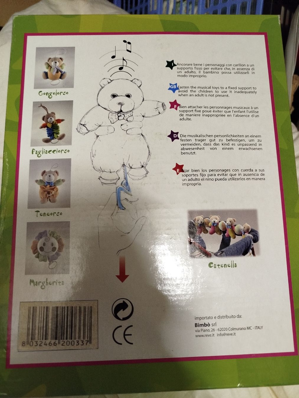 Spielzeuge: Spielzeuggbr. Bär mit Ring neuwertig – Neu und originalverpackt aus Meiringen von apl76 1