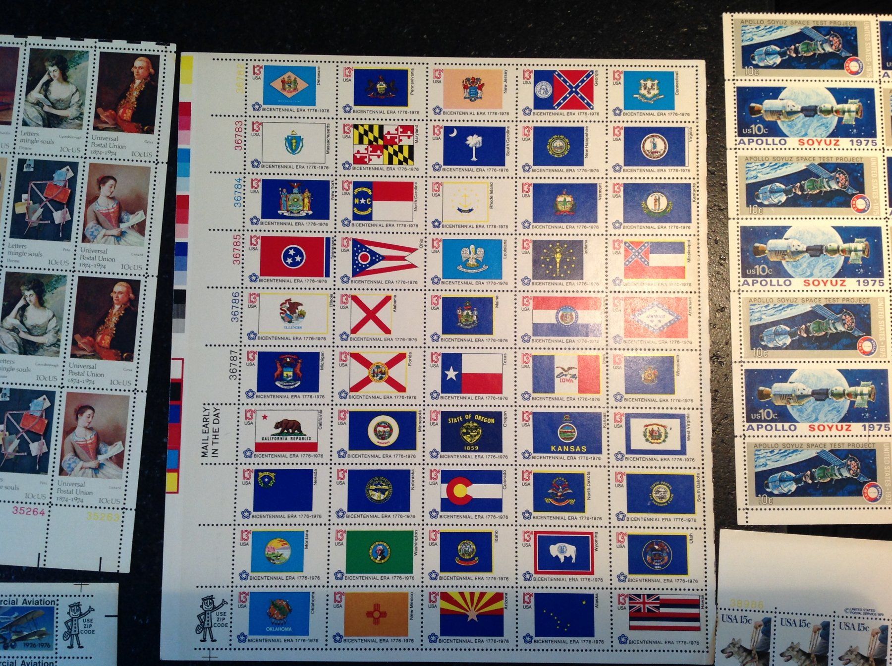 Alle Briefmarken: timbre USA ** – Gebraucht aus Vuiteboeuf von broticaire 3