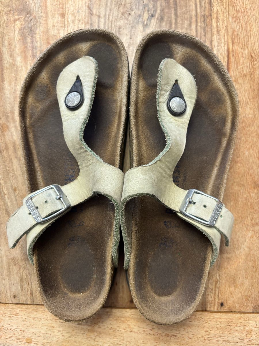 Birkenstock Scarpe da uomo: Birkenstock Grösse 36 hellgrün – Usato da Solothurn venduto da rrcompany