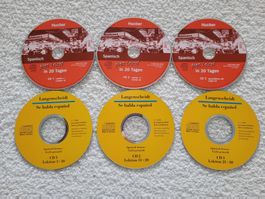 Lerne Spanisch - 6 CD von Hueber und Langenscheidt