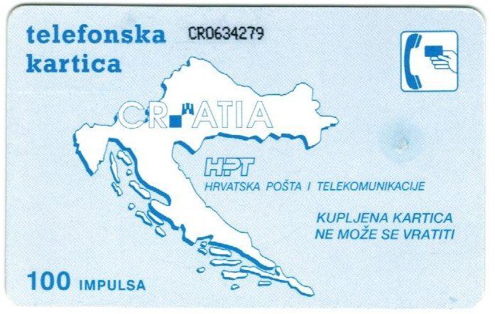 Schede telefoniche: Telefonkarte Kroatien – Usato da Zürich venduto da Tolima194 1