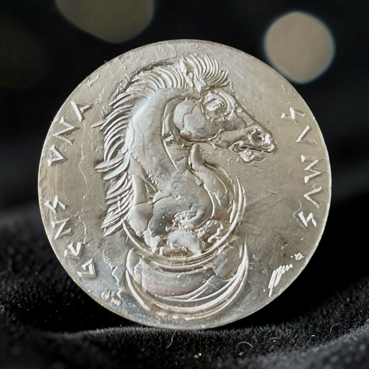 Medaglie: Silbermedaille Schach WM  1982 – Usato da Winterthur venduto da Numismatica-Vitu
