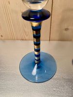 2x sehr schöne Sektgläser, blau/gold 🥂🥂