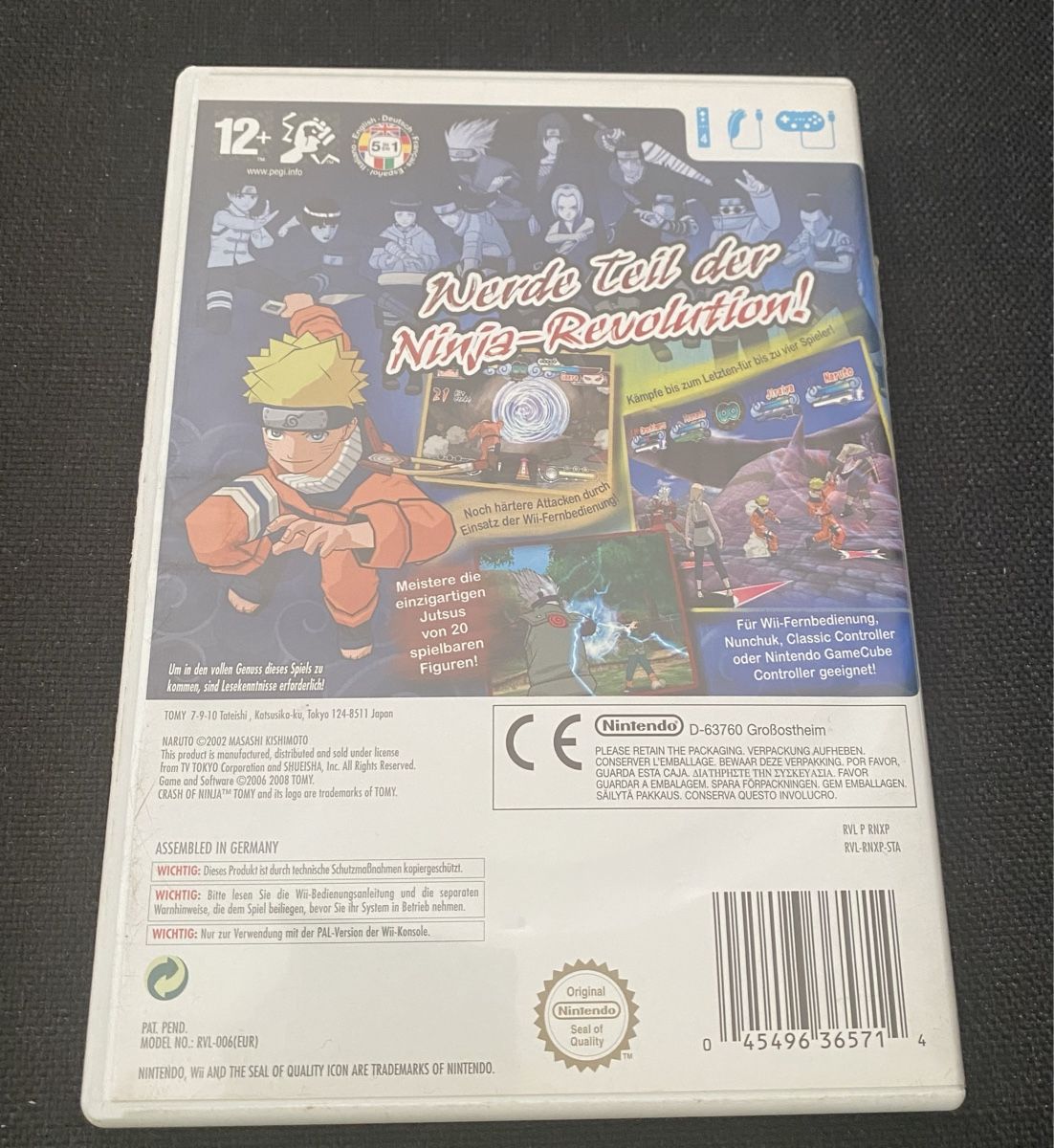 Nintendo Giochi: Nintendo Wii Naruto Clash od Ninja – Usato da Opfikon venduto da Luis144 1