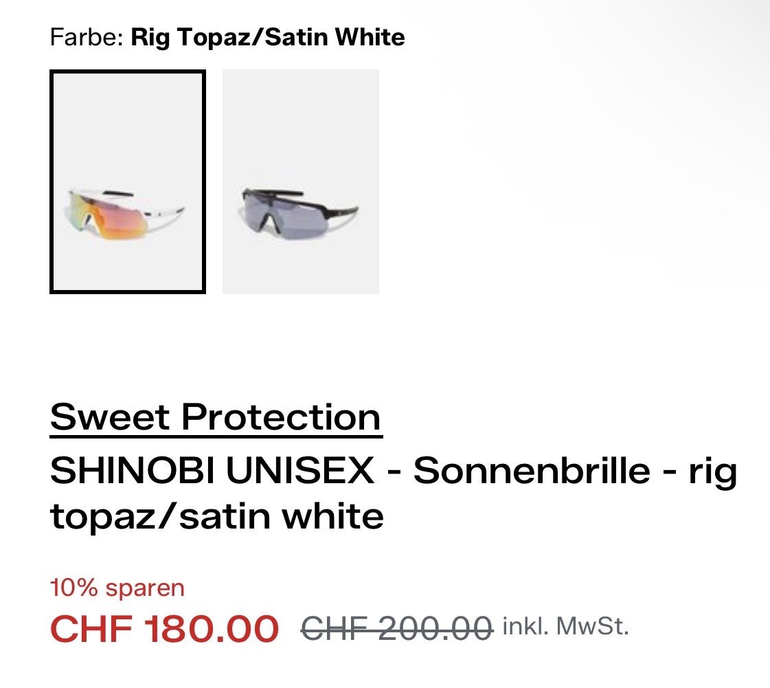 Occhiali & Lenti: Shinobi Sonnenbrille – Usato da Ostermundigen venduto da ali_cds7 6