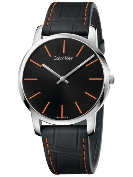 Calvin Klein Uhren: Montre Calvin Klein, cuir noir – Gebraucht aus Villars-sur-Glâne von mer_wgr8