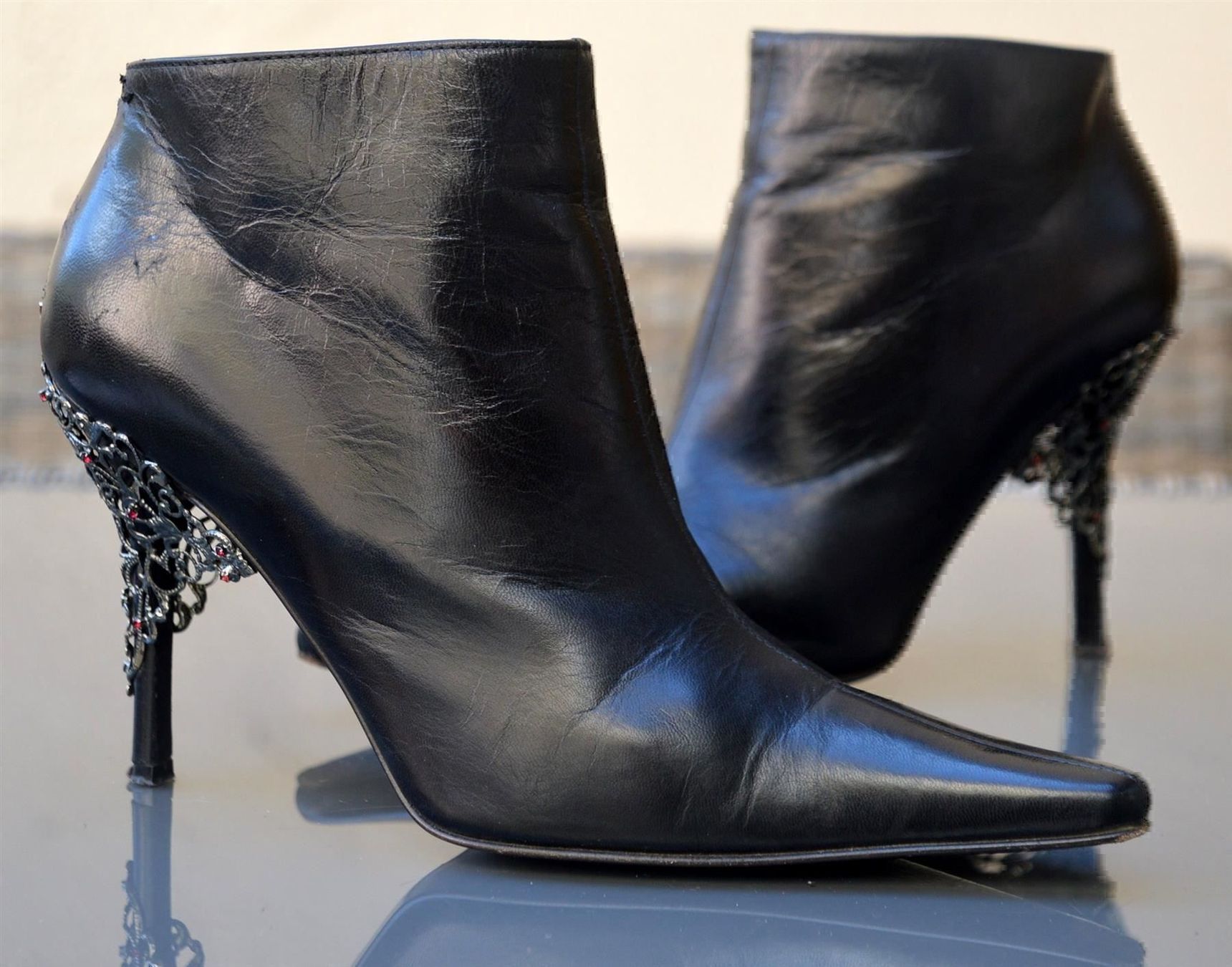 Scarpe da donna: Booties / Bottines Vicini . 38 – Usato da Collonges venduto da Auganien 6