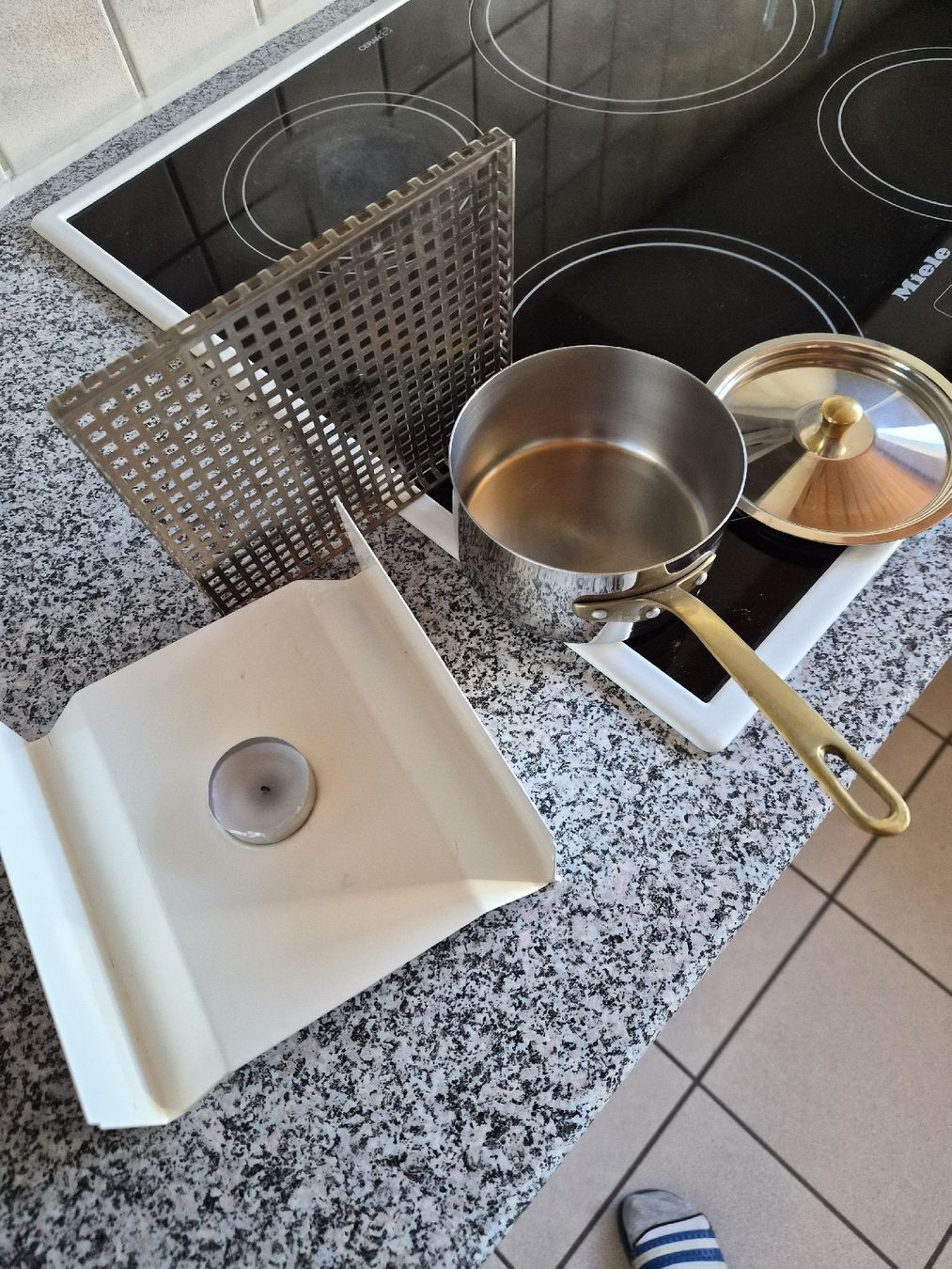 Pfannen: Kleine Kasserolle mit Rechaud.. – Neu (gemäss Beschreibung) aus Lütisburg- Station von kalu26 1