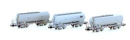 Hobbytrain 23480 SBB Staubsilowagen UACS "SBB Cargo" 3er Set