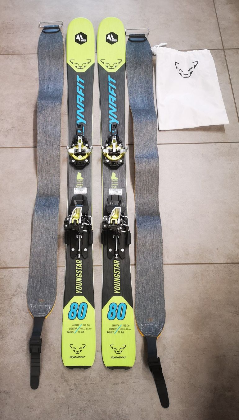 Dynafit Skis: Skitourenset Kinder Dynafit Youngstar 80 160cm – Neuf avec emballage d'origine à Scuol par Marco-Sport-Scuol