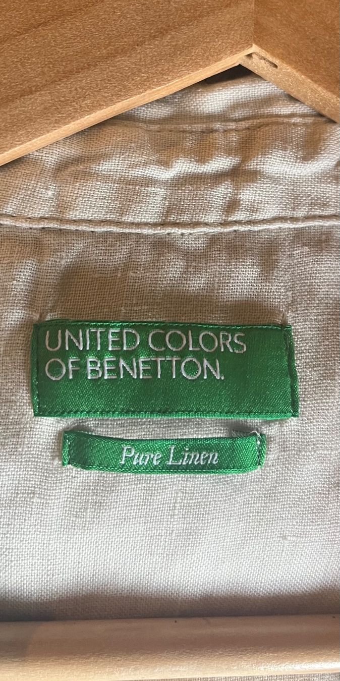 Benetton Camicette: Chemisier en lin benetton Gr M – Nuovo e nell'imballaggio originale da Ovronnaz venduto da fra_n8h8 3