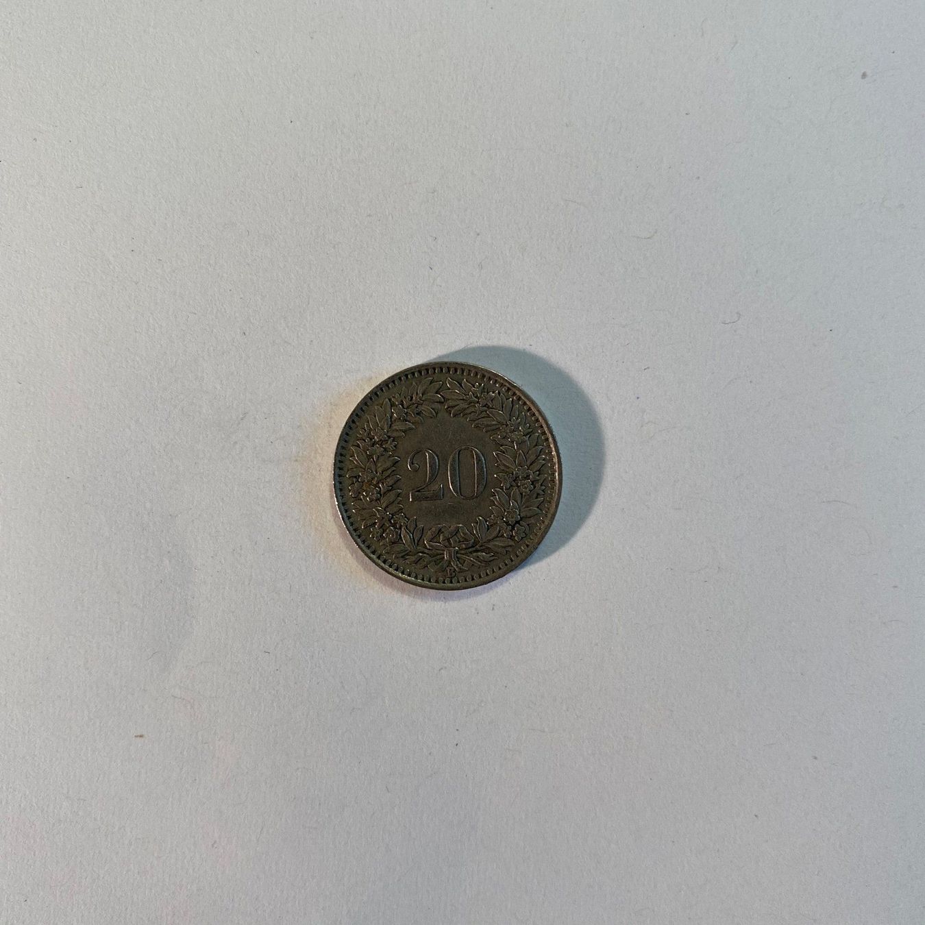 Toutes les monnaies: 20 Rappen 1944 – D'occasion à Basel par Architrave1 1