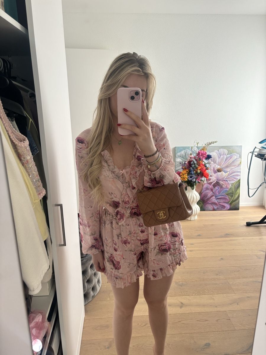 Tute: Sommerliches Jumpsuit mit Blumenmuster, Grösse 36 – Usato da lenzburg venduto da naemi30 4