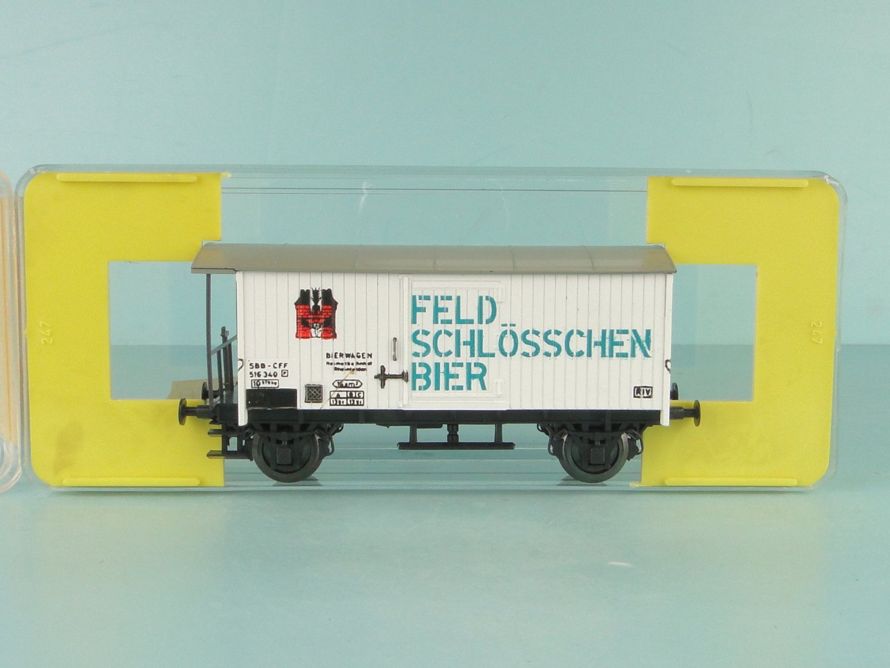 Liliput Modellini di ferrovie: Liliput 249 51 HO SBB Feldschlösschen, NEU – Usato da Bülach venduto da cann11 2