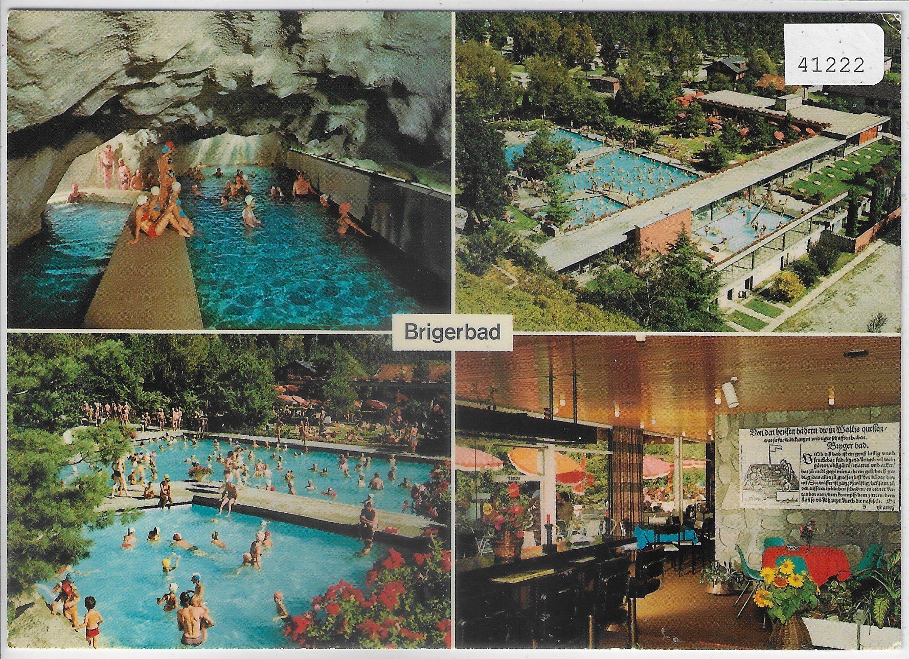 Cartoline postali: Brigerbad - Brig – Usato da Ettingen venduto da Kartenplanet