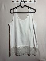 Basic Top von Chicoree Gr. L mit Spitzenrand