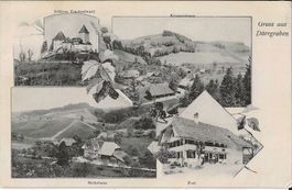 Karte Dürrgraben ( Post 1916)