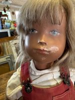 Rare Sasha Puppe Gipskopf / Stoff-/Holzkörper orig. Kleider