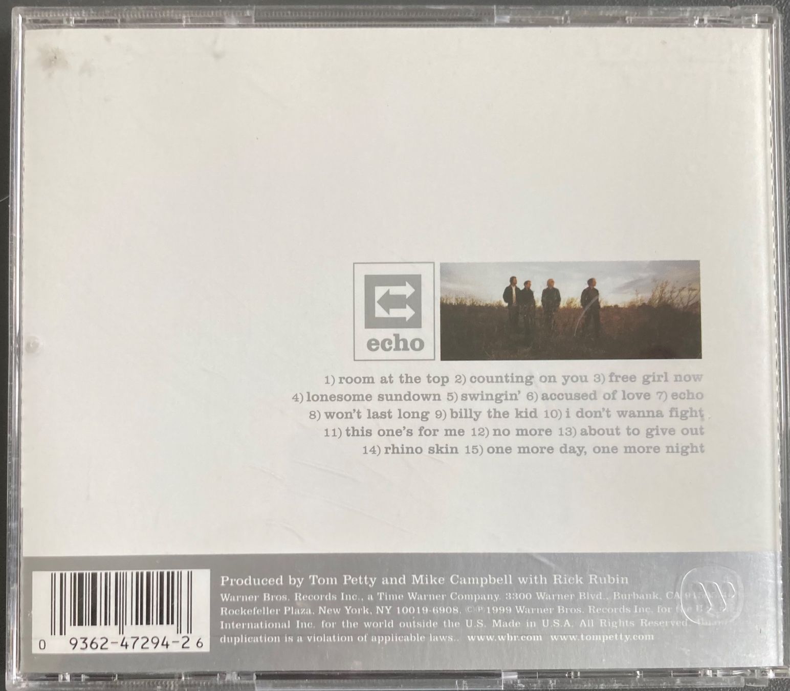 CDs: TOM PETTY AND THE HEARTBREAKERS - ECHO – Gebraucht aus Poliez-Pittet von Newtown-Records 1