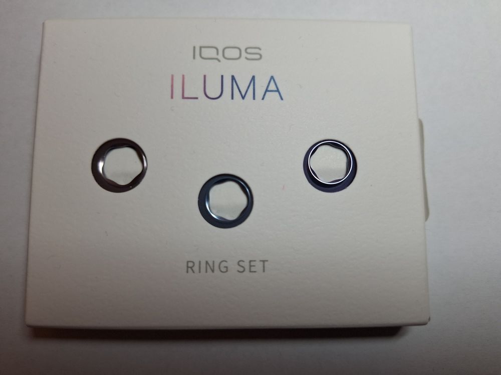 IQOS Iluma Ring Set - Neu & OVP (Neu und originalverpackt) in Zürich ...