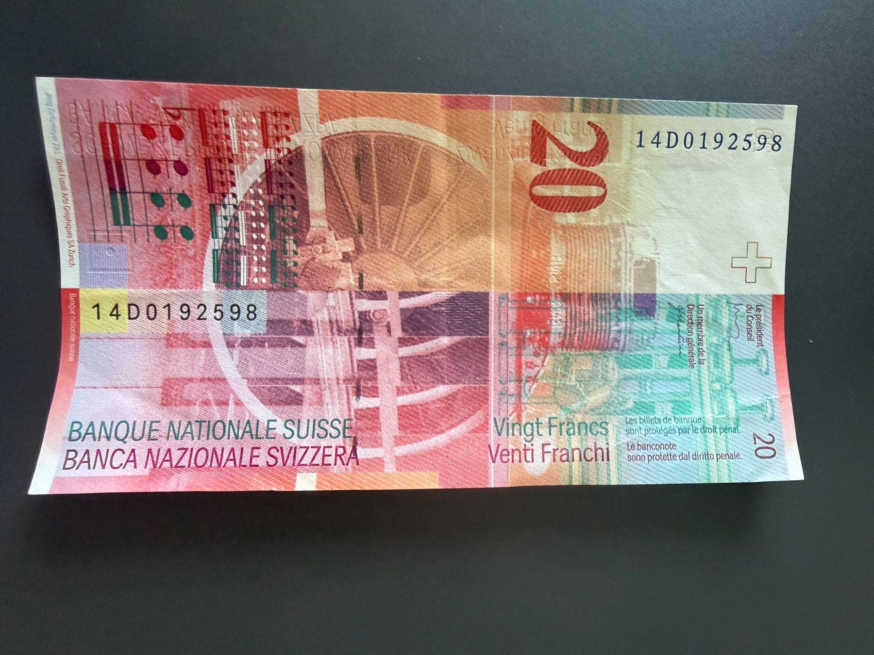 Banknoten: 20 Franken Noten 2014 – Neu (gemäss Beschreibung) aus Altendorf von Elenaneagu22 1