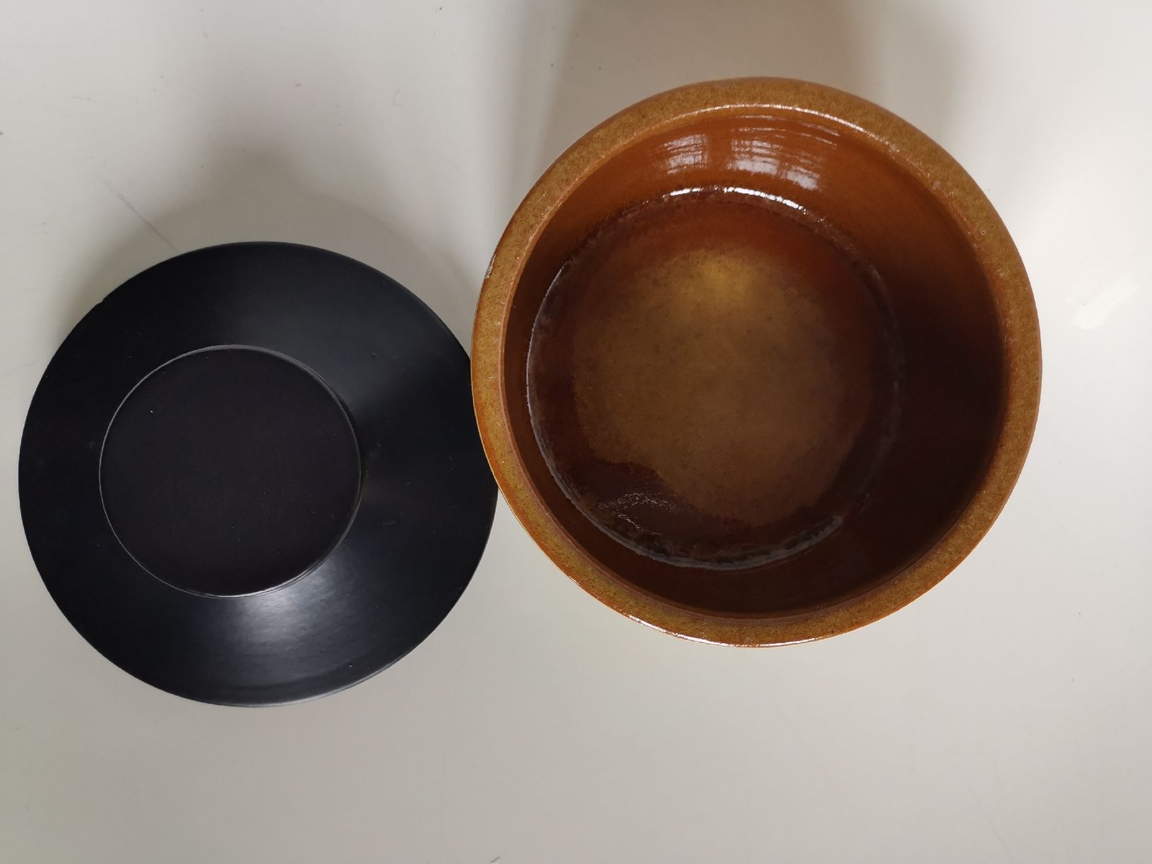 Ciotole: Vintage Tabak Keramik Dose, Luzern  – Usato da Uerikon venduto da pink_flamingo 2