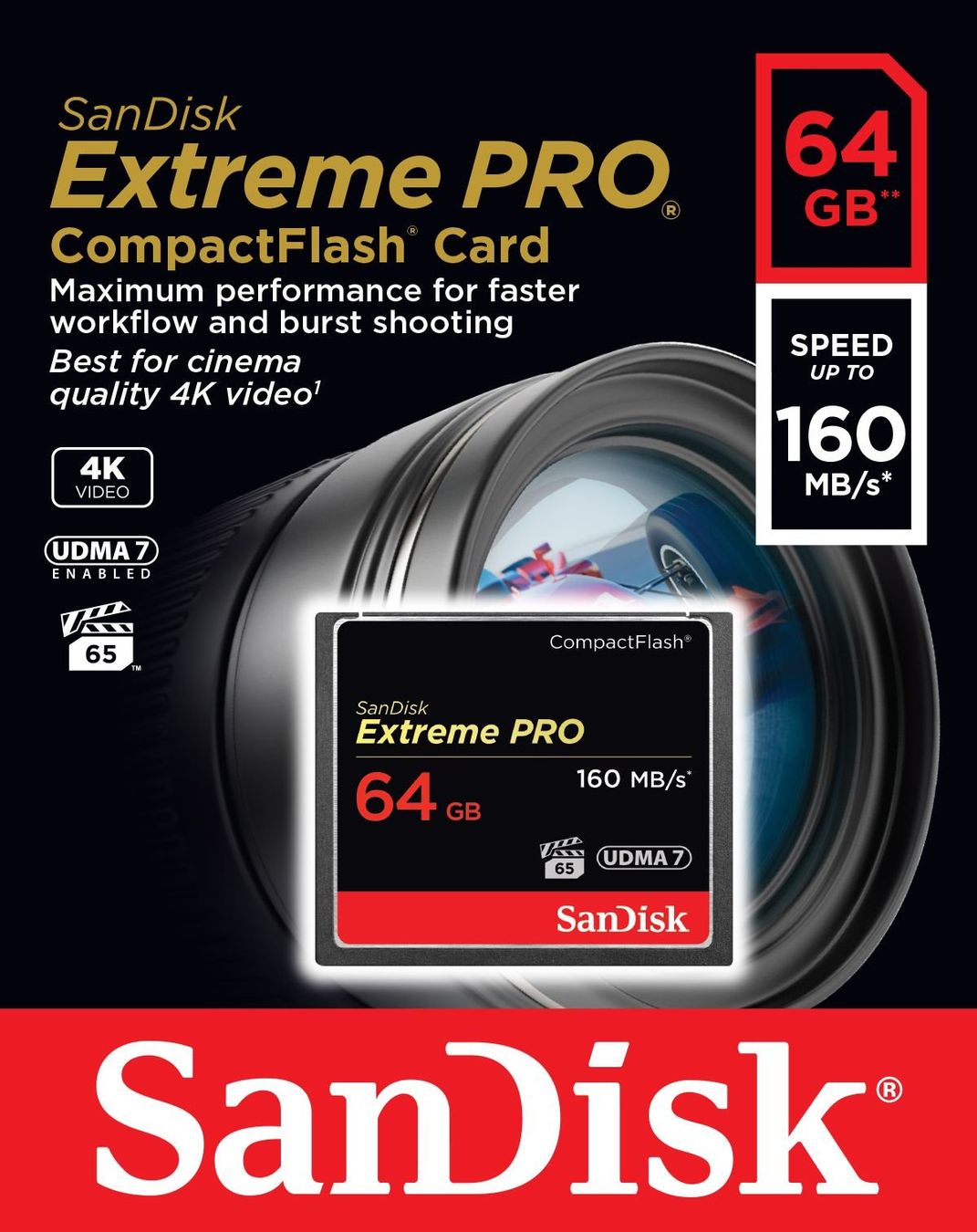 Sandisk Speicherkarten: Sandisk ExtremePro 160MB/s CF 64GB – Neu und originalverpackt aus Niederurnen von mowgli_1963 1