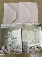 Karten mit Umschlägen  2 Stk. neu Rachel Ashwell Shabby Chic