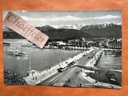  Luzern und die Alpen. See, Berge, Schiff, Rarität!