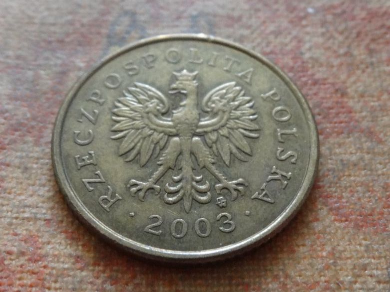 Tutti le monete: Pologne  5  Groszy  2003  (P) – Usato da Romanel-sur-Lausanne venduto da Swift13