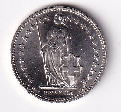 Tutti le monete: Schweiz 2 Franken 2001 vorz- unz – Usato da Neuchâtel venduto da karlpierrino 1