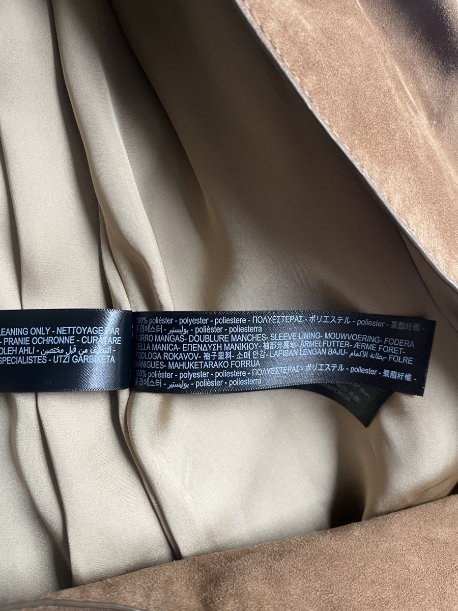 Massimo Dutti Cappotti: Massimo Dutti Wildleder Trenchcoat, Gr. S – Usato da Biel/Bienne venduto da nurrund 7