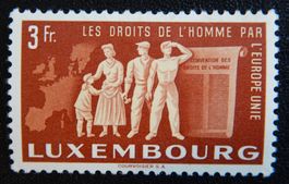 Luxemburg Kat. 482 * nicht so gut 1951 Kat. 25 Euro