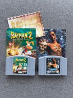 Rayman 2 + Shadow Man N64 + Original Anleitungen + Poster