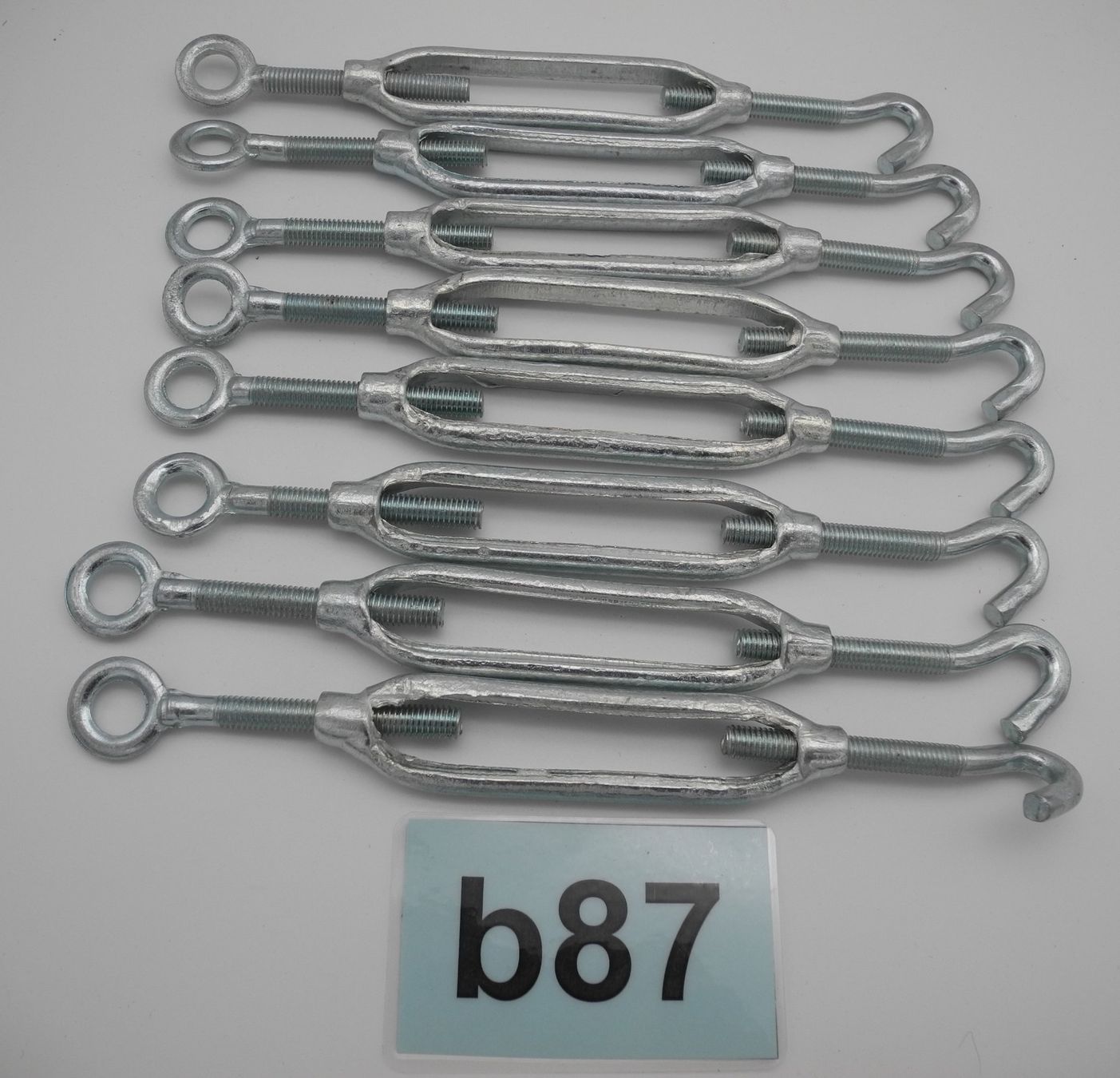 Tutti gli attrezzi: 8 Stk. Seilpanner / Spannschlösser, Nr. b87 – Nuovo (secondo la descrizione) da Kottwil venduto da Crazyrolf