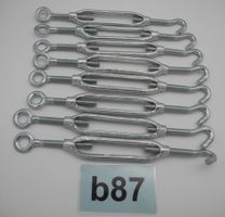 8 Stk. Seilpanner / Spannschlösser, Nr. b87