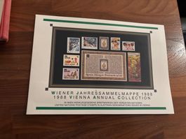 Wiener Jahressammelmappe 1988 Briefmarken